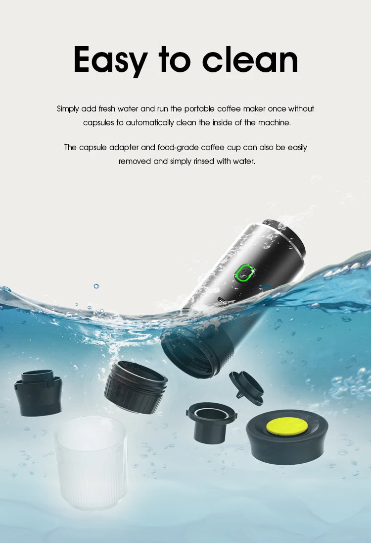 Portable 3-in-1 Espresso Machine – Your Daily Dose of Coffee, Anywhere