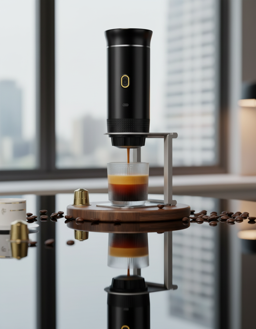 Portable 3-in-1 Espresso Machine – Your Daily Dose of Coffee, Anywhere